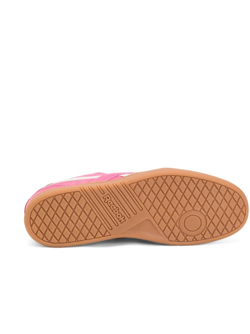 Reebok Pink Suede forte lounger retro sneakers NWT - Picture 3 of 3